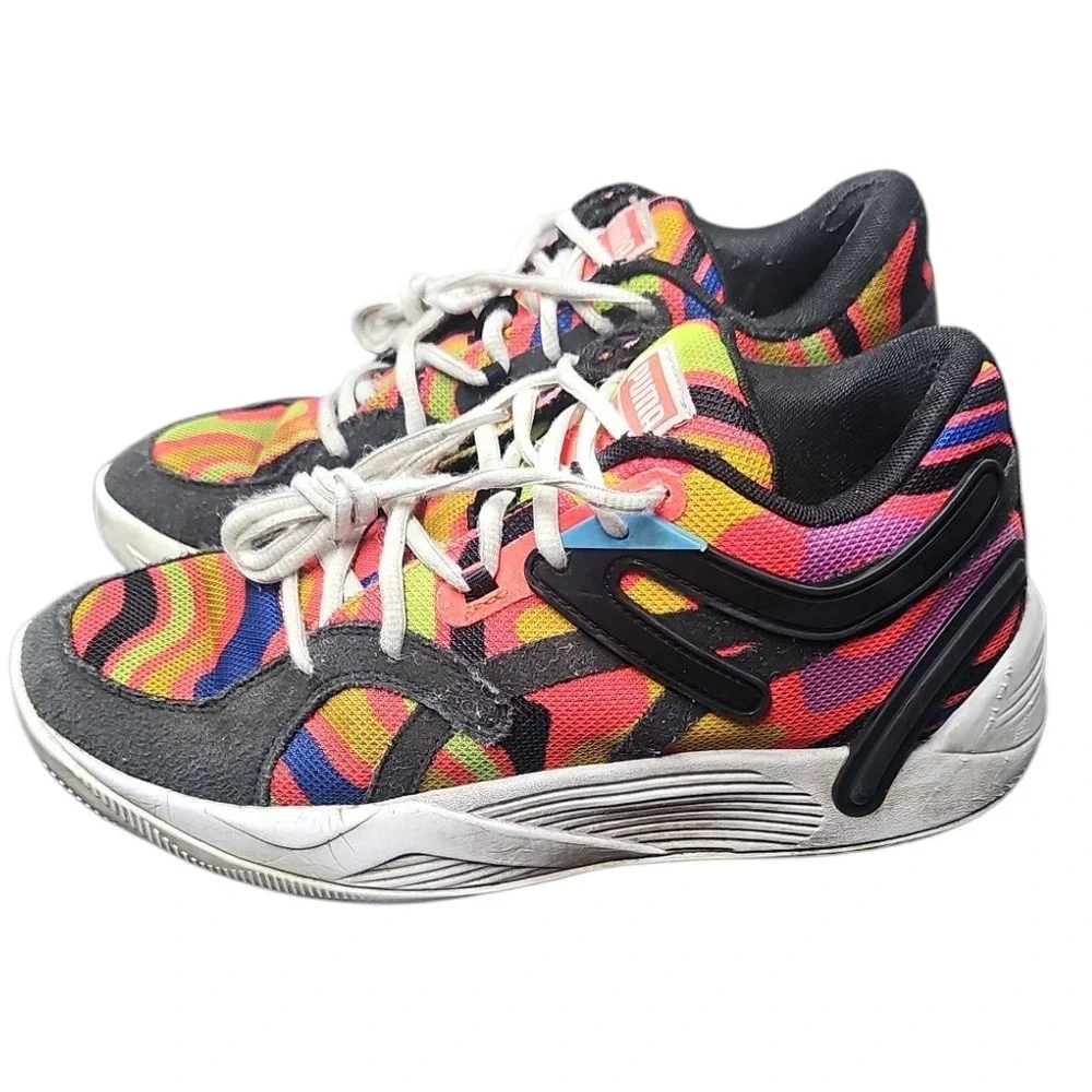 Puma TRC Blaze Court Lava Basketball‎ Shoes Mens US 8 / EU 41 / UK 7 - 37739601